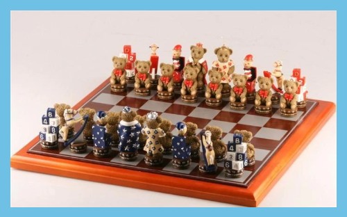 Forest Animal Chess Set