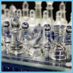 Frosted Glass Chess Pieces 1