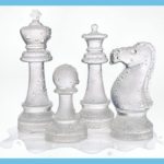 Frozen Chess Pieces