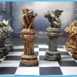 Gargoyles Chess Pieces 1