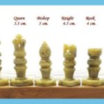 Gemstone Chess Pieces and Stone Board 1