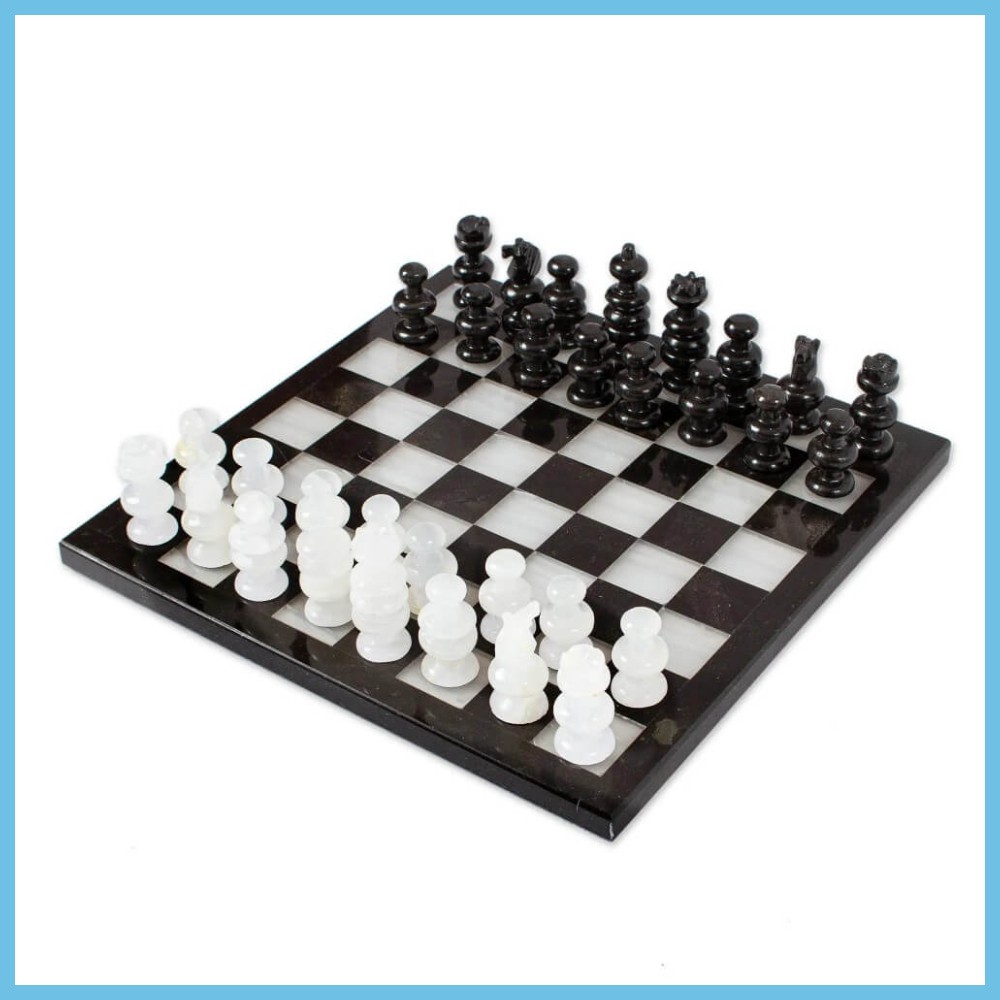 Gemstone Chess Sets