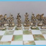 Gold and Silver Plated Frasier Chess Pieces 1