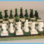 Green Alabaster Chess