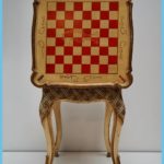 Handmade Wooden Chess Table 3