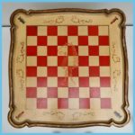 Handmade Wooden Chess Table 8