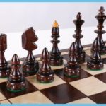 Indian Wooden Chess Pieces