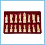 Italian Alabaster Chess Pieces 2