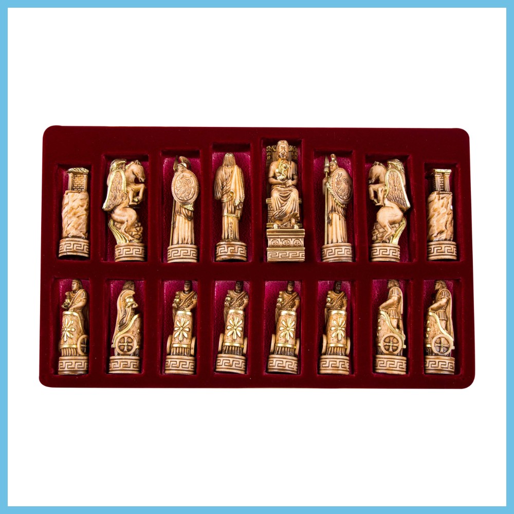 Italian Alabaster Chess Pieces
