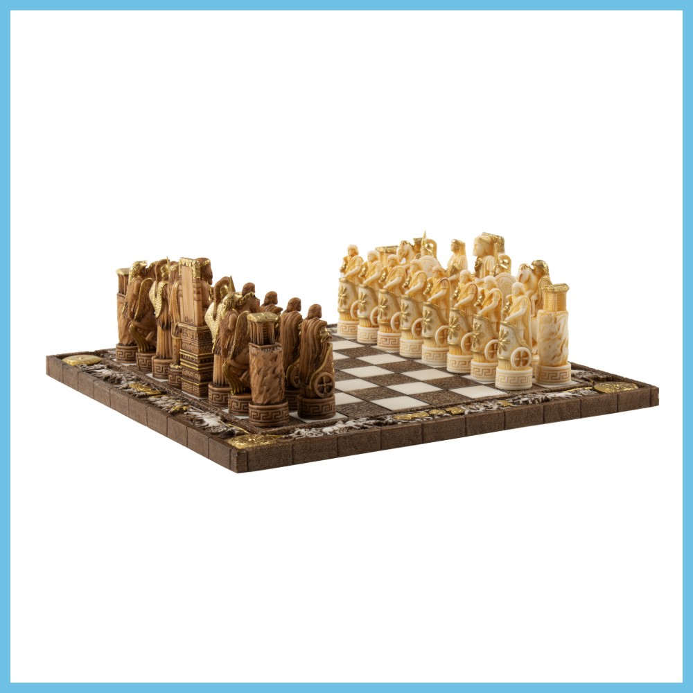Italian Alabaster Chess Set