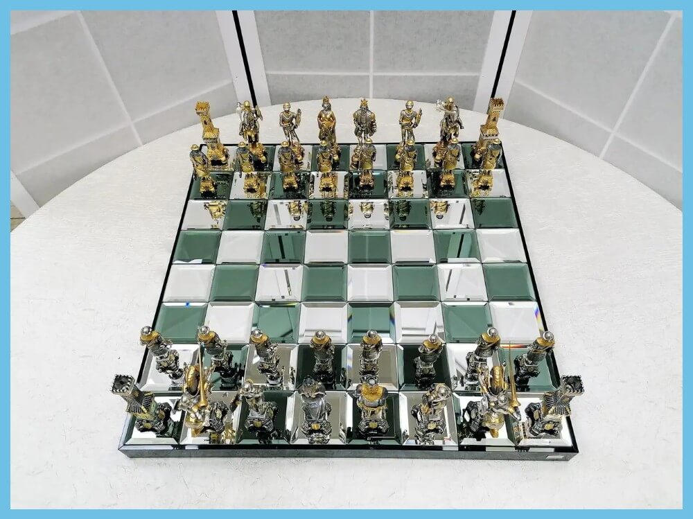 Italian Sculptural Frasier Chessboards