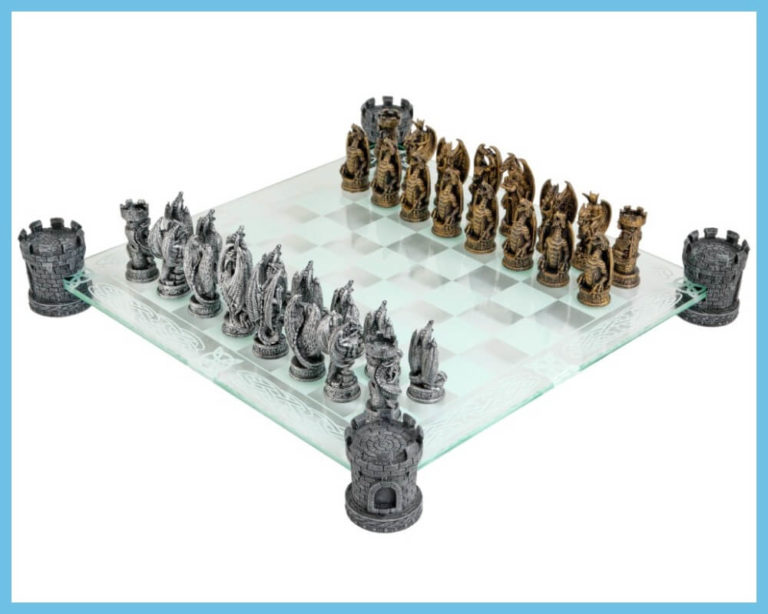 Kingdom Of The Dragon Chess Set
