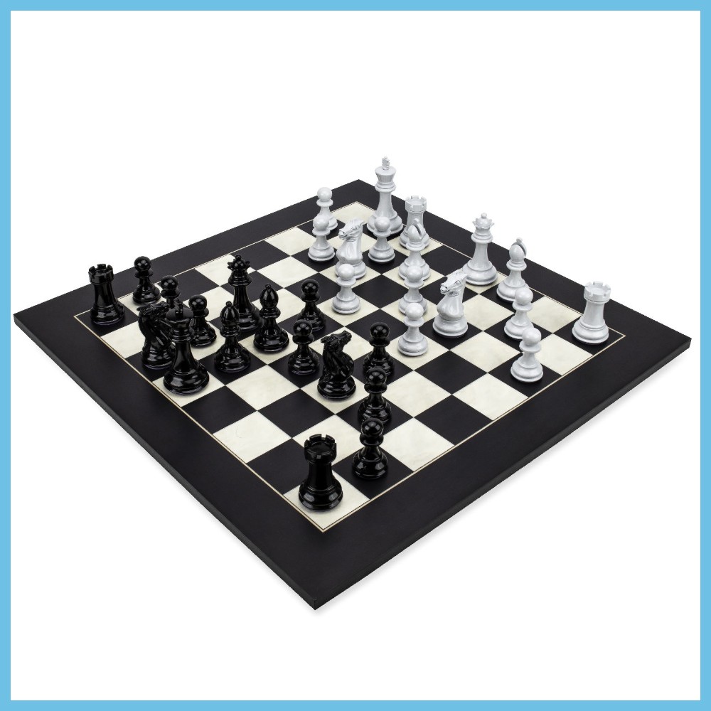 Luxury Black and White Chess Sets