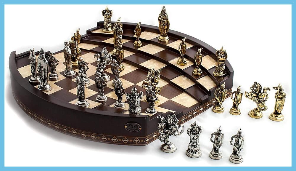 Medieval 3D Chess Sets
