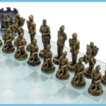Medieval Knight Chess Pieces