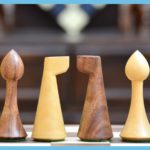 Modern Mid Century Minimalist Chess Pieces 2