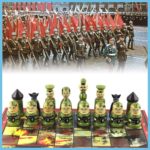Modern Military Chess Pieces