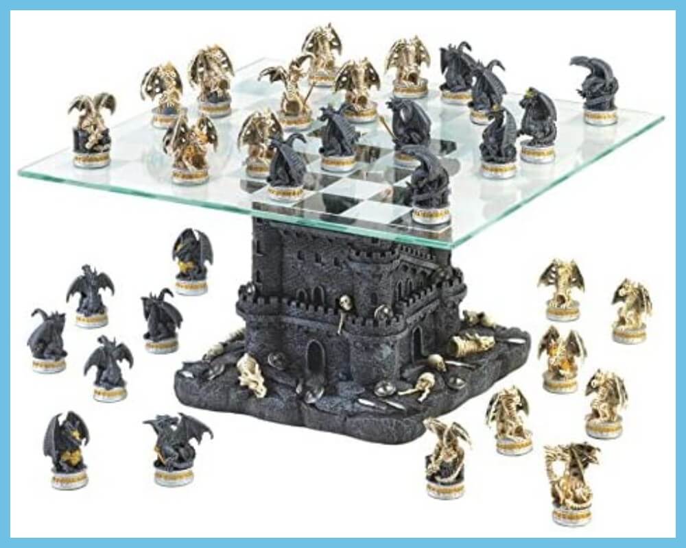 Nemesis Kingdom of the Dragon Chess Set