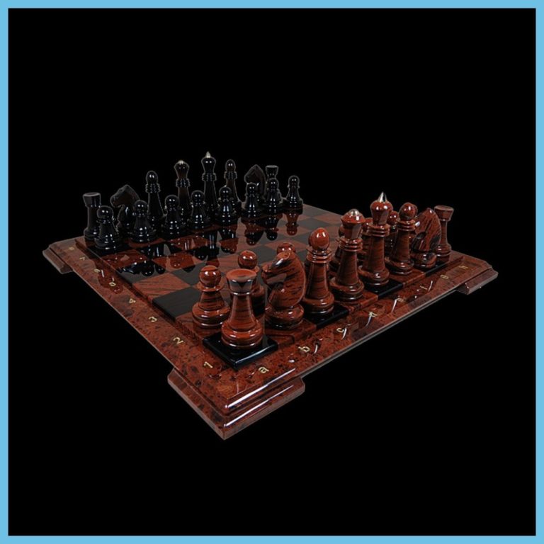 Obsidian Chess Set