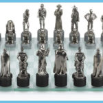 Pewter Star Wars Chess Pieces
