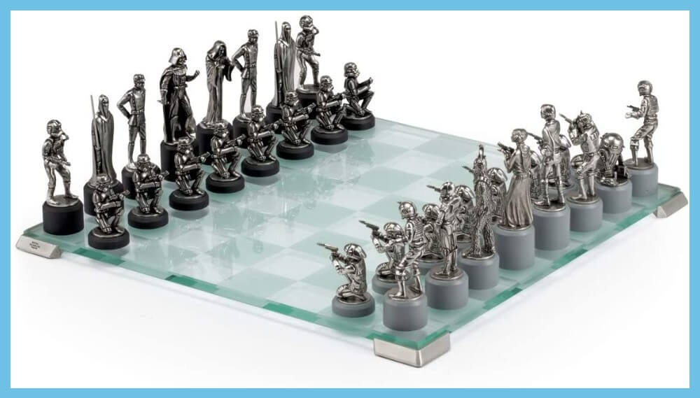 Pewter Star Wars Chess Set