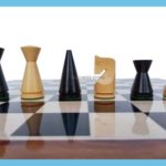 Russian Mid Century Modern Chess Set