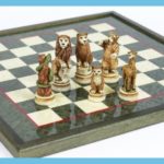Safari Animal Chess Pieces