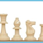 Small Black and White Chess Pieces 1