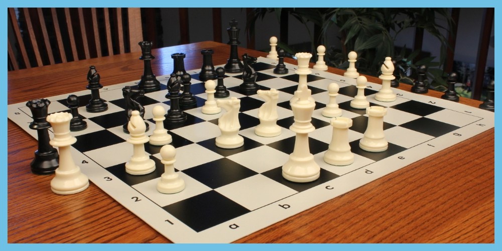 Small Black and White Chess