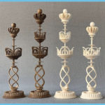 Spiral Selenus Chess Pieces