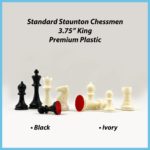 Staunton Plastic Granite Chess Sets