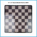 Staunton Plastic Granite Chessboards