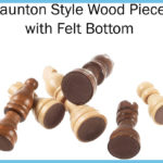 Staunton Walnut Chess Pieces