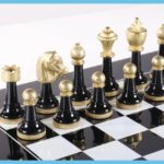 Traditional Black And White Chess Pieces 1