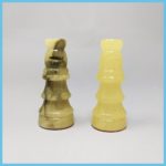 Vintage Alabaster Chess Pieces 5