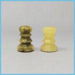 Vintage Alabaster Chess Pieces 7