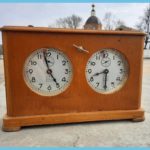 Vintage Antique Chess Clock