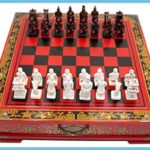 Vintage Chess Set Wooden 1