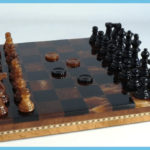 Black and Brown Alabaster Chess Sets