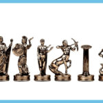 Greek Chess - Gods And Titans Pieces 1
