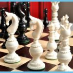 Oxford Luxury Bone Chess Pieces 1