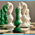 Oxford Luxury Bone Chess Pieces 10