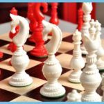 Oxford Luxury Bone Chess Pieces 2