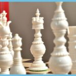 Oxford Luxury Bone Chess Pieces 7