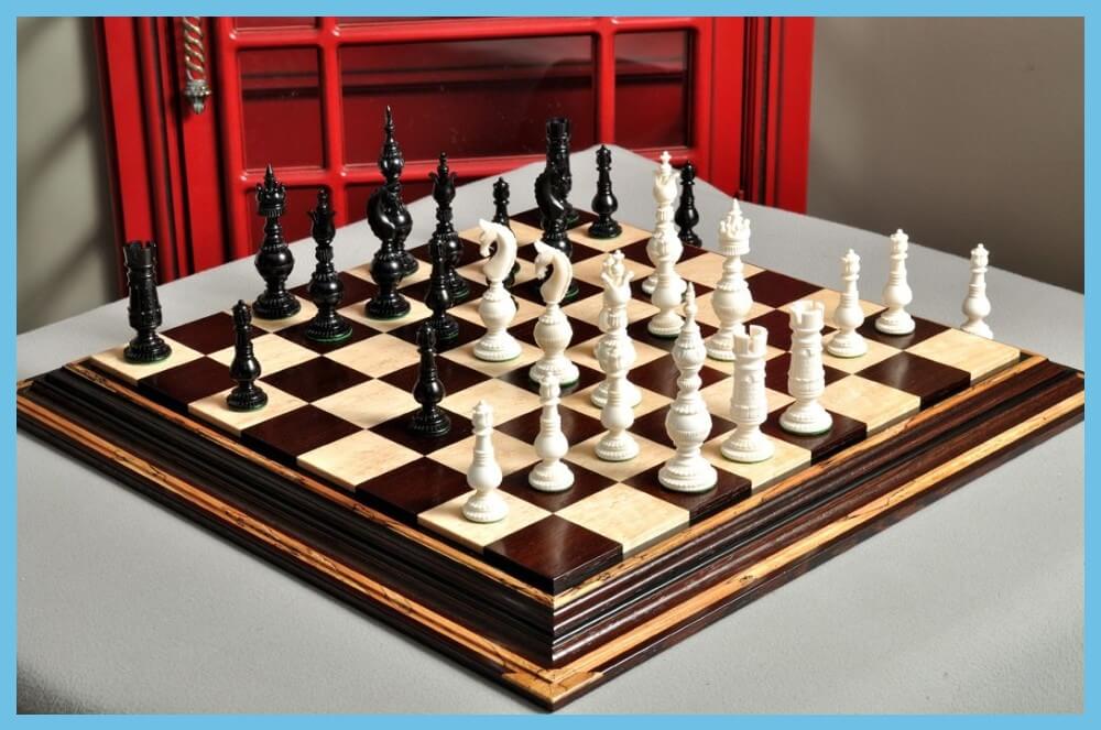 Oxford Luxury Bone Chess Sets