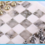 Staunton Metal Alabaster Chessboards