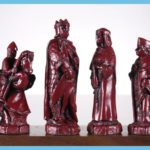The Battle Of Hastings Antique Ivory Chess Sets