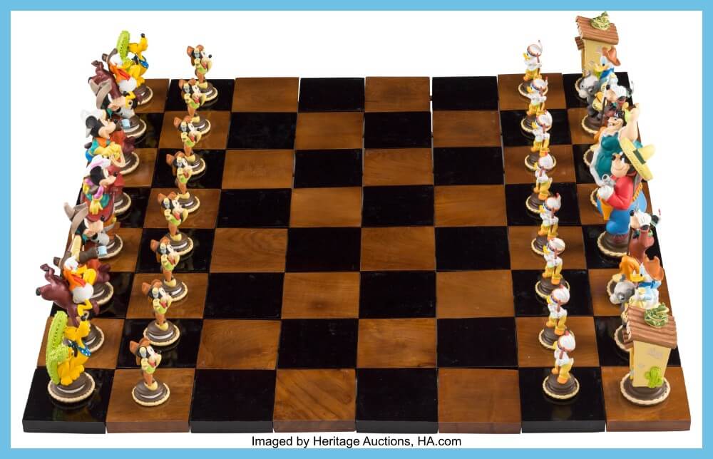 Walt Disney Chess Set