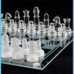 Crystal Frosted Glass Chess