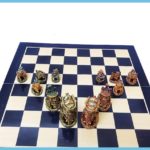 Elephant Theme Indian Maharaja Wooden Chess Pieces 3